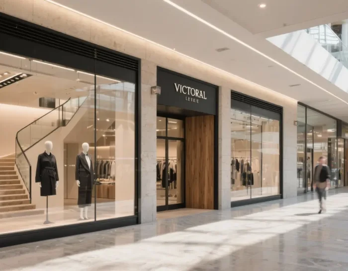 Boutique Fashion Duo Unit in Victoria Leeds designed by InnoDez UK MEP Design