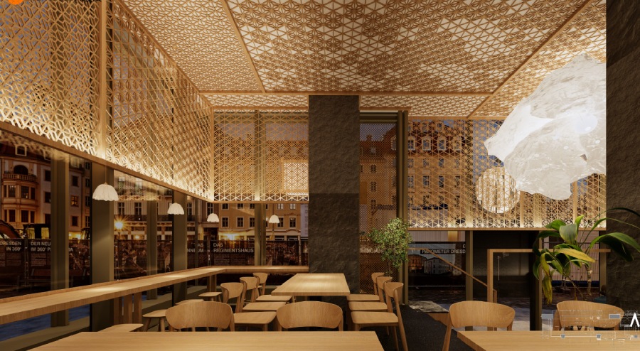Interior MEP Design in Restaurant in London designed by Innodez