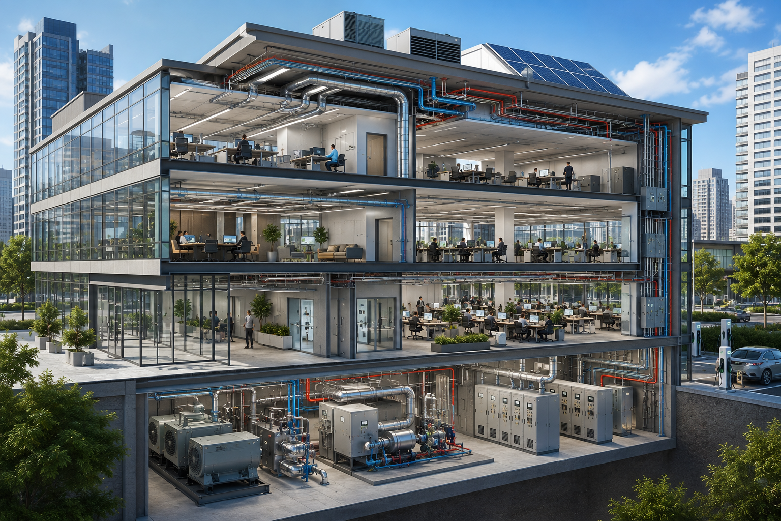 Commercial Office Building Engineering