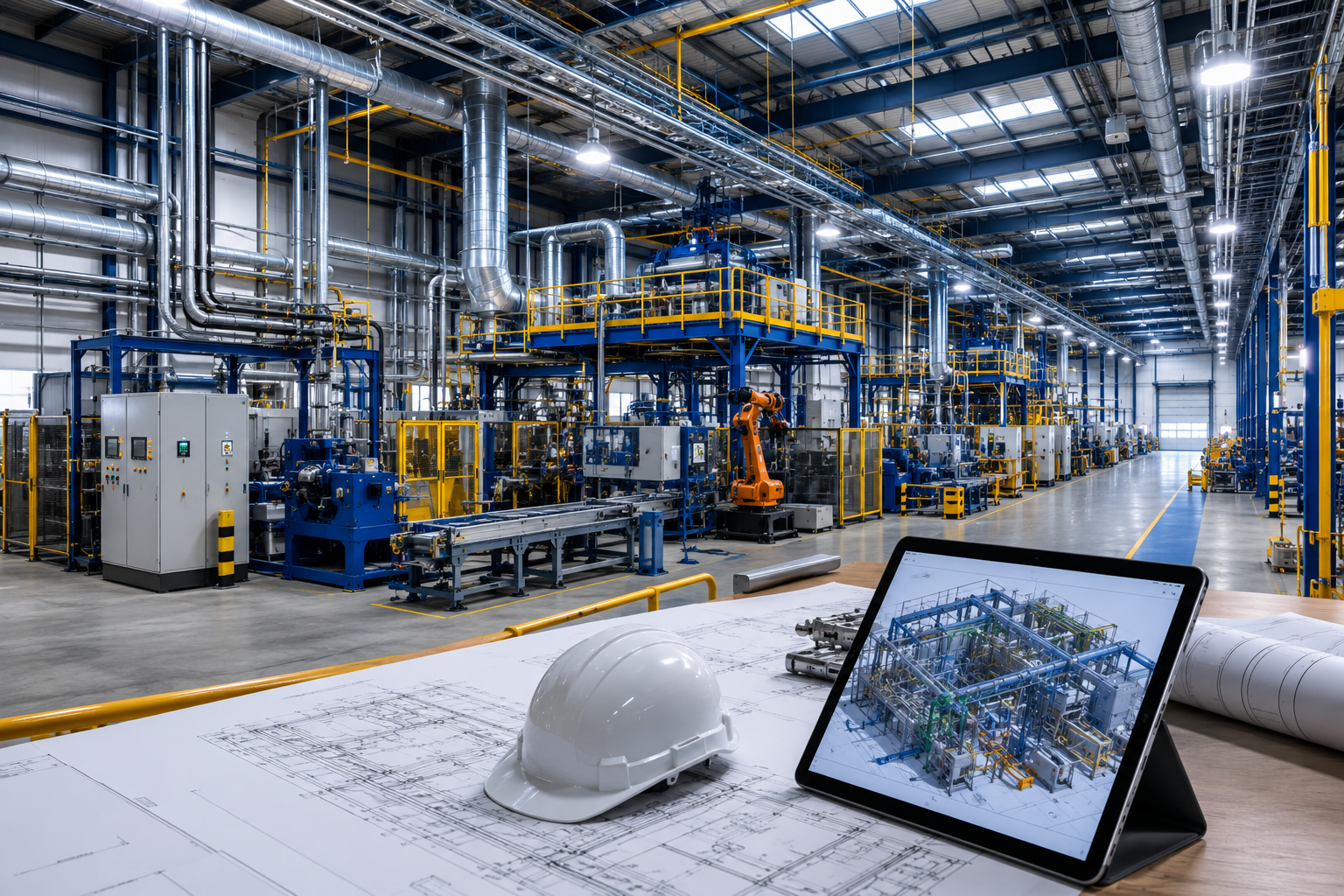 industrial and manufacturing facilities